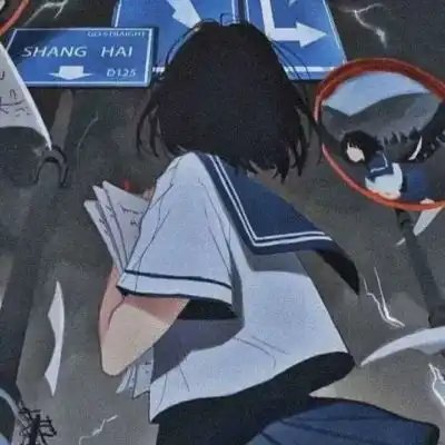  苏旬ins优质唯美神仙动漫女头摘星河相赠.