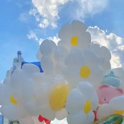  2023最新超欢乐微笑花朵气球风景风景静物头像我要个性网