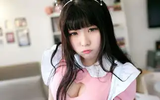  粉红萝莉美女桌面壁纸