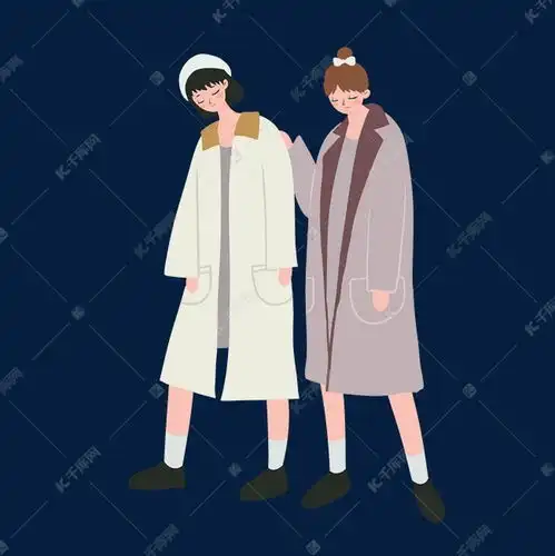  手绘卡通矢量简约3.8女生节可爱小清新闺蜜素材图片免费下载千库网