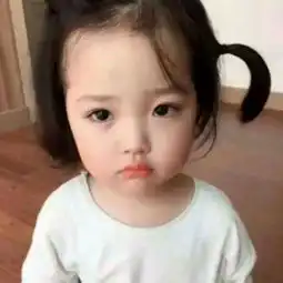  韩国嘟嘴小孩头像