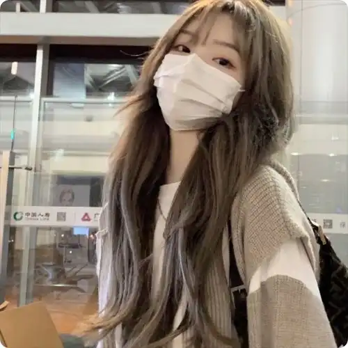  戴口罩女头丨收藏好久了