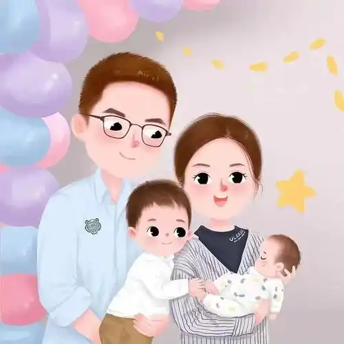  亲子全家福头像集锦