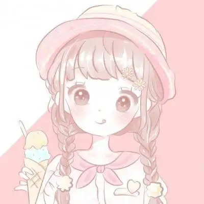 软妹头像二次元可爱粉色系软妹少女心头像
