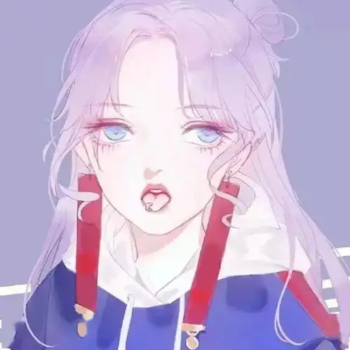  简单好看动漫女生头像