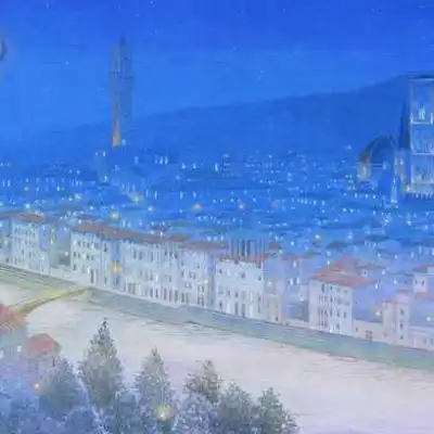  卡通风景图片大全可爱唯美梦幻动漫风景图片
