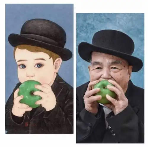  会玩上海福利院老人神还原世界名画,你见过73岁戴珍珠耳环的少女吗