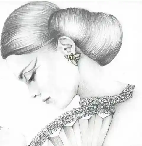  趣味干货清新脱俗的时尚插画magdalenakruszynska