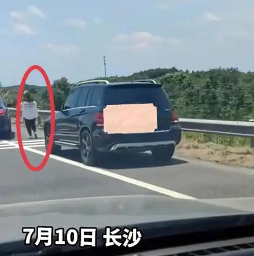  湖南女子开奔驰在高速上拦车借钱加油,只借200,到家了一定还