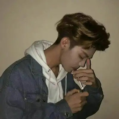男生帅气侧脸500张头像