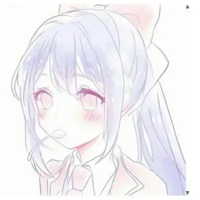  手绘00后可爱女生头像