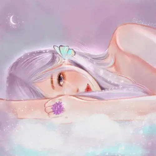  用了不想换的手绘女生头像