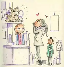  第一次跟远在加拿大的女友见面他用漫画记录了整个浪漫过程