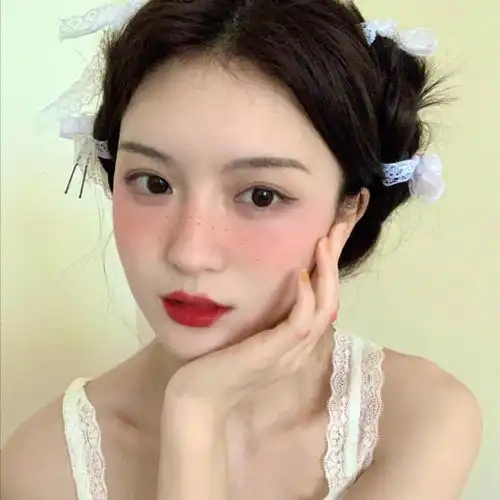  头像美女才用的头像