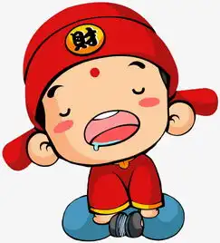  手绘瞌睡财神素材图片免费下载高清卡通手绘png千库网图片编号6615467