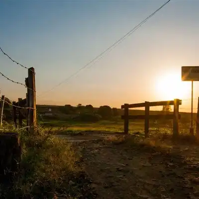  黄昏夕阳美景做微信头像也是独一无二的