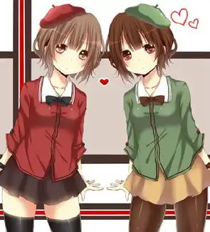 姐妹两人动漫头像