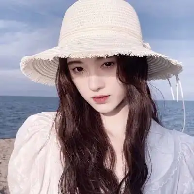  海边女生优雅侧脸头像下辈子别做痴情种