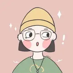 粉色系列女生动漫头像可爱少女心