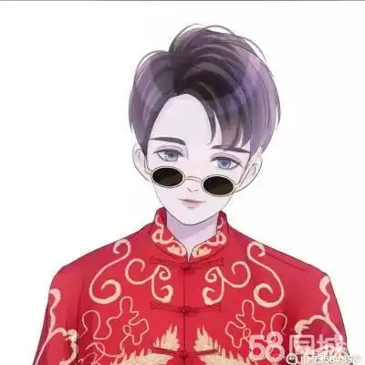 冷系情侣头像一左一右基