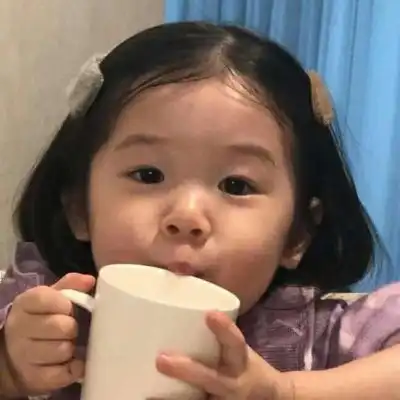  可爱萌娃头像做人就要像小饼干微信头像我要个性网