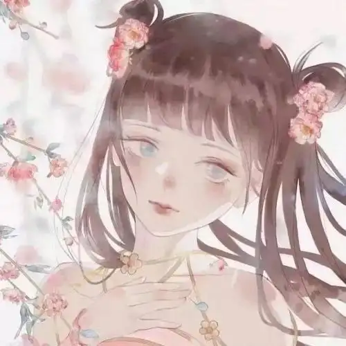 闺蜜头像动漫两人一人一