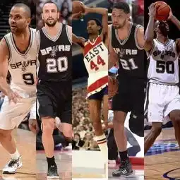  绝版珍藏nba30队历史最佳首发阵容
