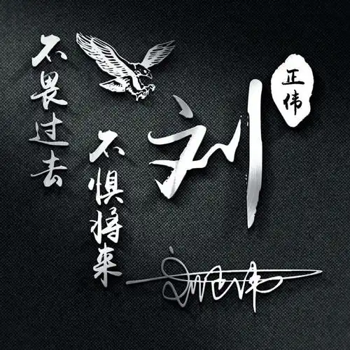 微信头像,姓氏头像,3d质感商务立体签名头像,有你的吗
