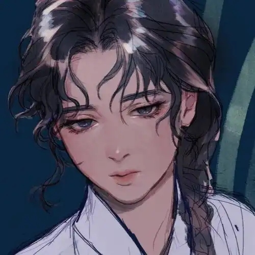 女生幸运头像图片手绘动