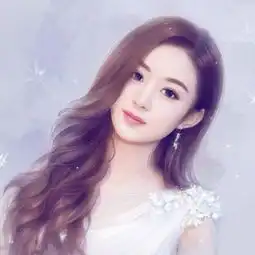  好看的头像女生小清新手绘图片有一个很小很小的愿望沿途有你