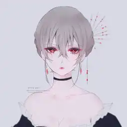 女生头像戴口罩 冷酷极
