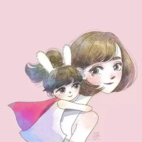  彩铅也能画出清新的小插画