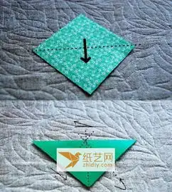  立体折纸四叶草详细教程