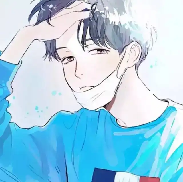 动漫女生头像高冷侧脸