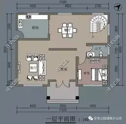  9米11米三层经典欧式别墅设计图,精致漂亮,布局合理