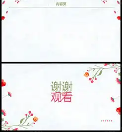  小清新背景ppt模板下载5页小清新熊猫办公