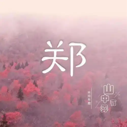  用微信头像说我爱你山中有雾,林中有鹿