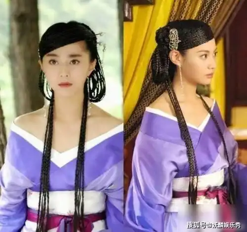  古装美女造型撞衫,李沁因妆容输给杨颖,佟丽娅居然完胜鞠婧祎