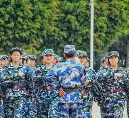  青岛军训季是不是被小学妹吸引了