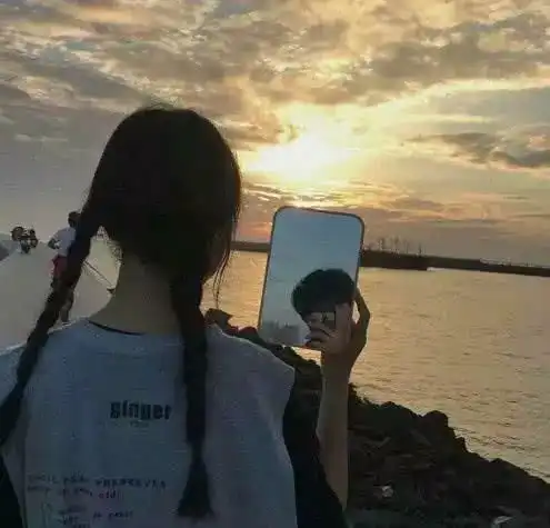 超火隐蔽情侣头像一对情