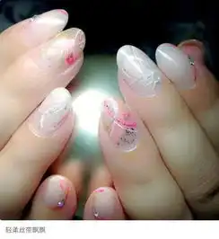  小清新法式美甲,美甲界的一股清流