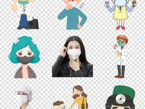  防雾霾口罩戴口罩的人免扣png图片素材模板下载20.79mb其他大全生活工作