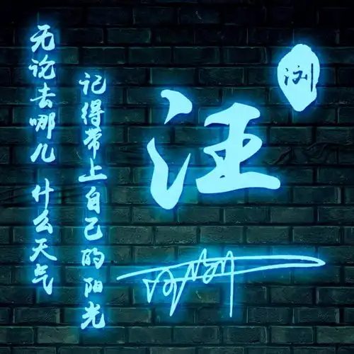  你的微信头像该换了,3d立体大气商务签名头像,为你量身打造