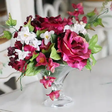  玫瑰插花花艺