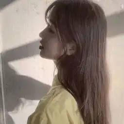  清纯女生头像背影图片