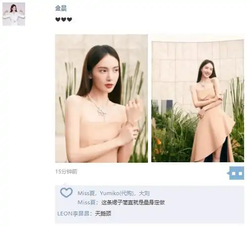  李昂昂的朋友圈刘诗诗金晨优雅女神范儿,杨超越青春水手服