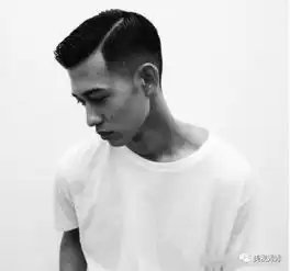男生微信头像阳光发型