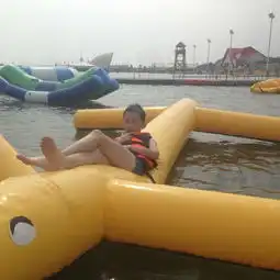  上海奉贤碧海金沙上海奉贤碧海金沙好玩儿子喜欢就是天气不太给力有驴妈妈点评
