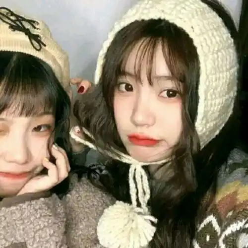  闺蜜女生头像ins唯美