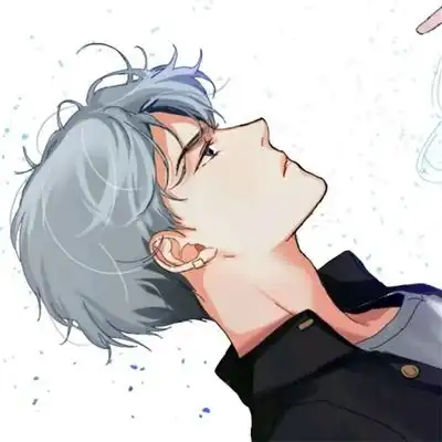 qq头像动漫男默读